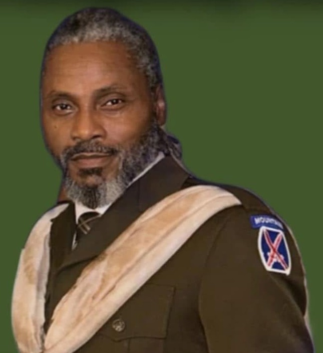 Pastor Leo Franklin III, retired U.S. Army staff sergeant and post commander of American Legion Post 45